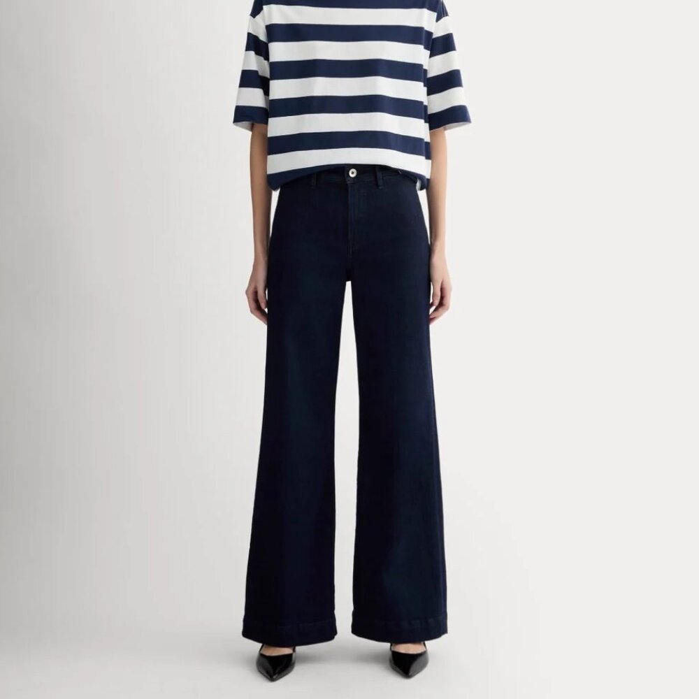 Everlane, The High-Key Jean, Dark Indigo, Size 32R